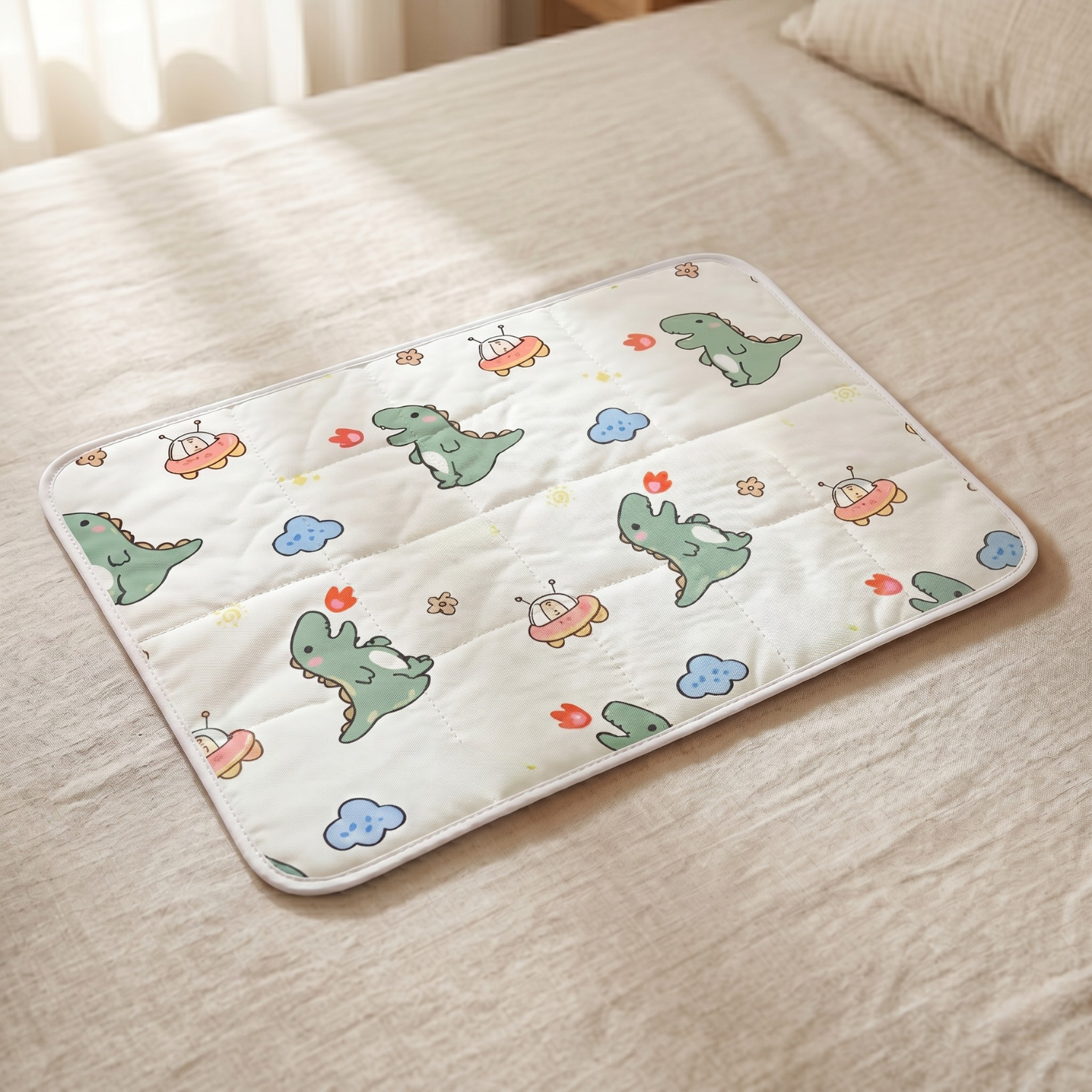 Baby Changing Pad - Cosmic Dino