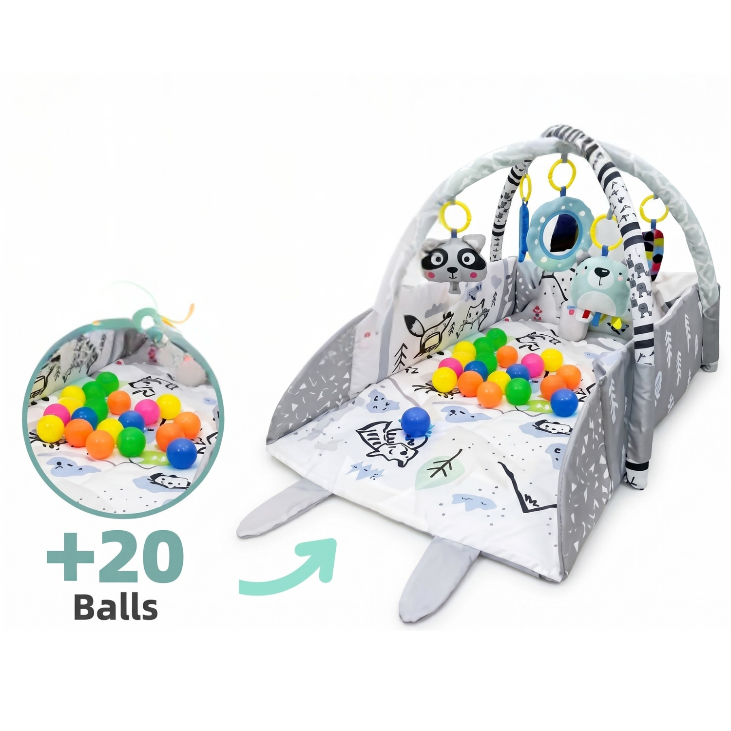 4 in 1 Baby Play Mat