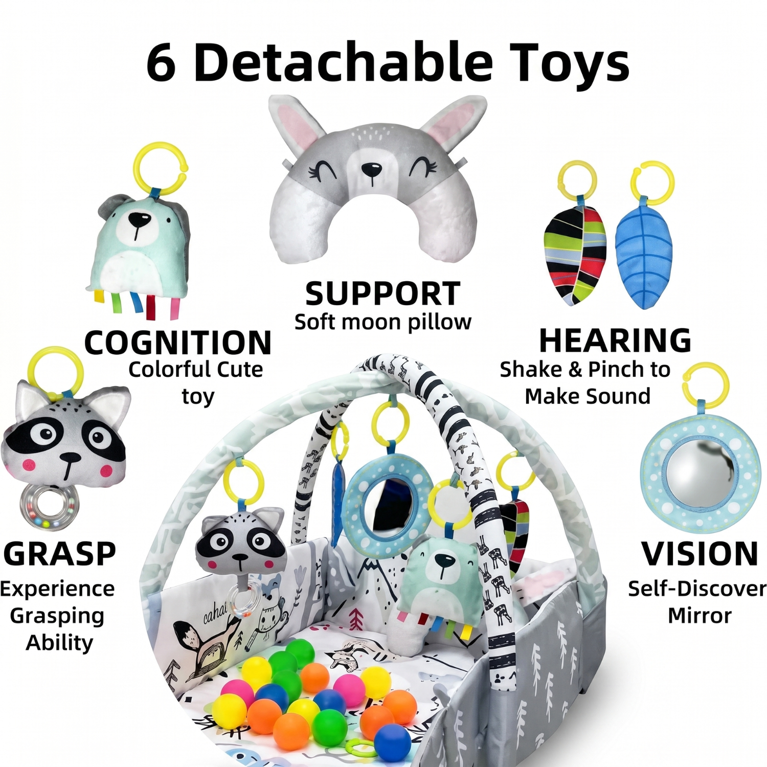 4 in 1 Baby Play Mat